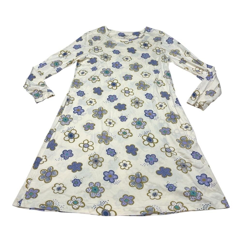 Gudrun Sjoden Aria Lavender Floral Print Tunic Dress